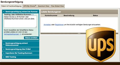 ups sendungsverfolgung österreich.